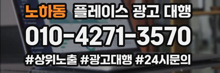 노하동 플레이스 광고 대행