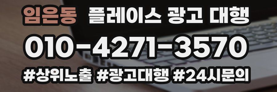 임은동 플레이스 광고 대행