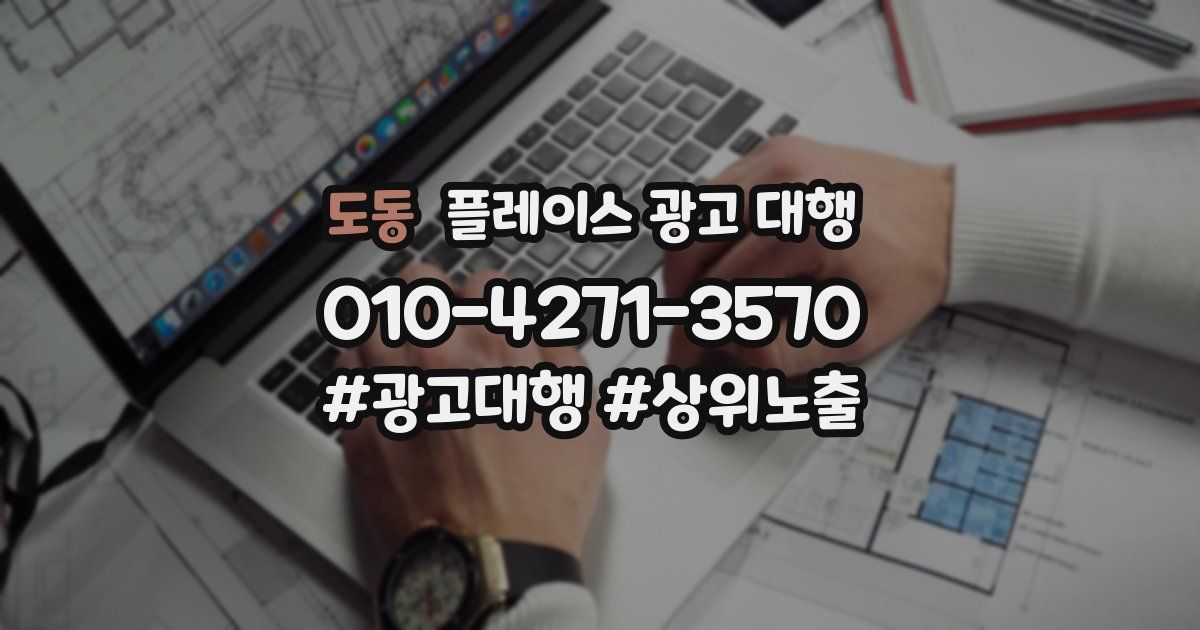 도동 플레이스 광고 대행