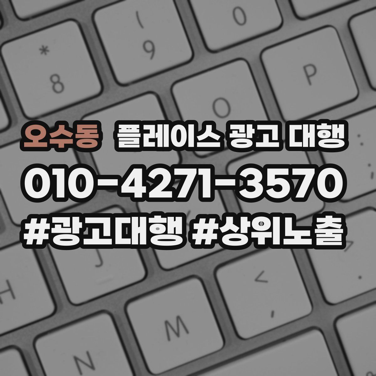 오수동 플레이스 광고 대행