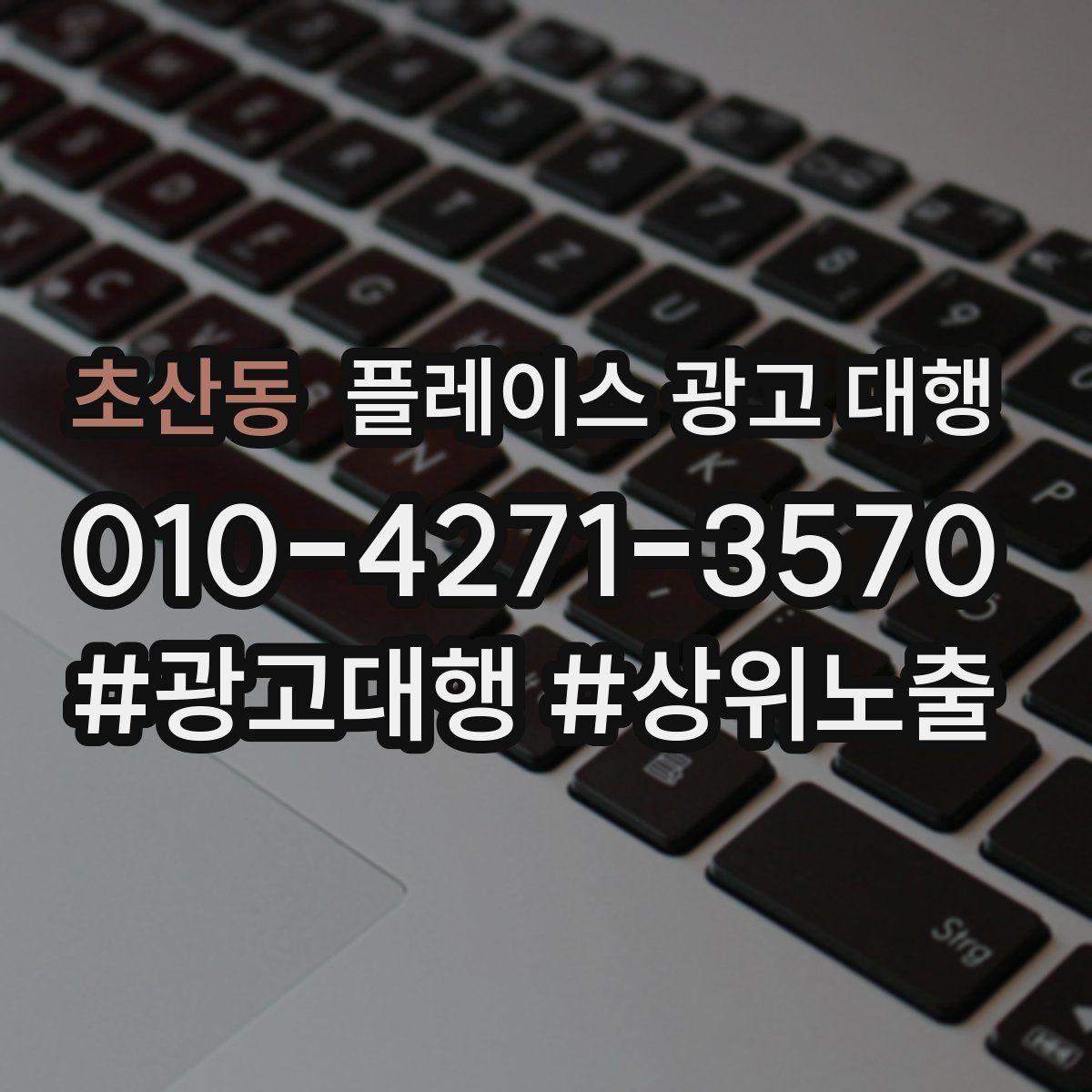 초산동 플레이스 광고 대행