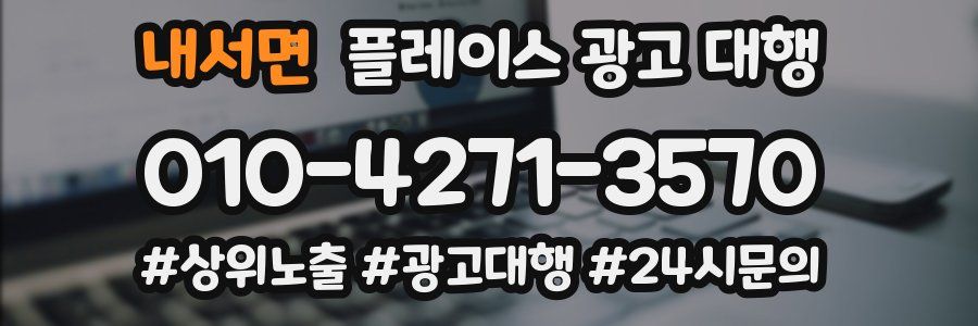 내서면 플레이스 광고 대행