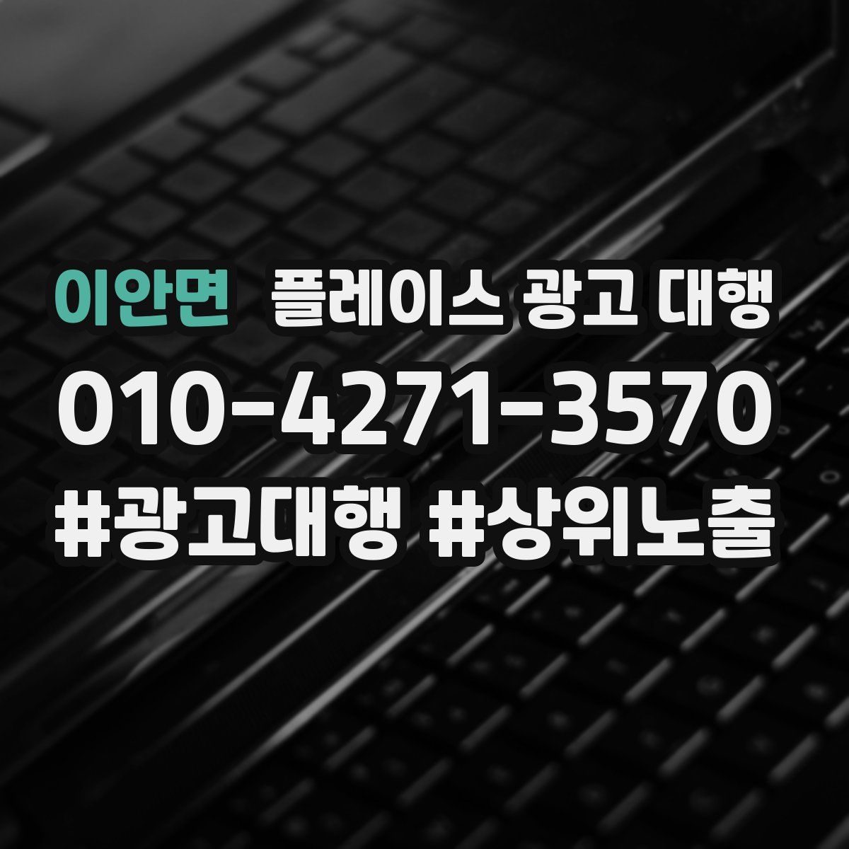 이안면 플레이스 광고 대행