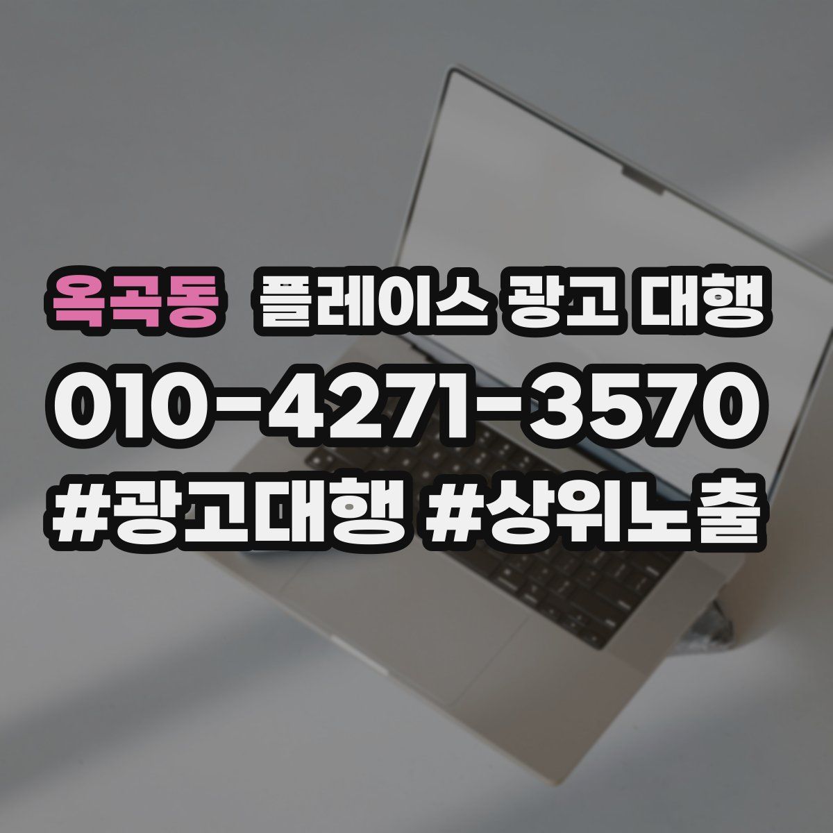 옥곡동 플레이스 광고 대행