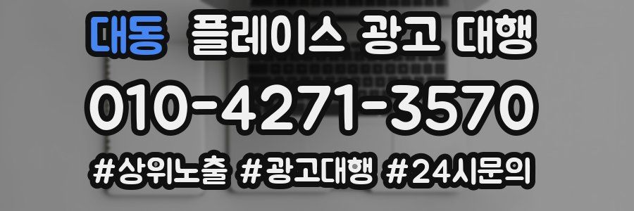 대동 플레이스 광고 대행