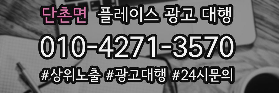 단촌면 플레이스 광고 대행