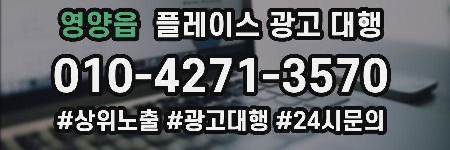 영양읍 플레이스 광고 대행
