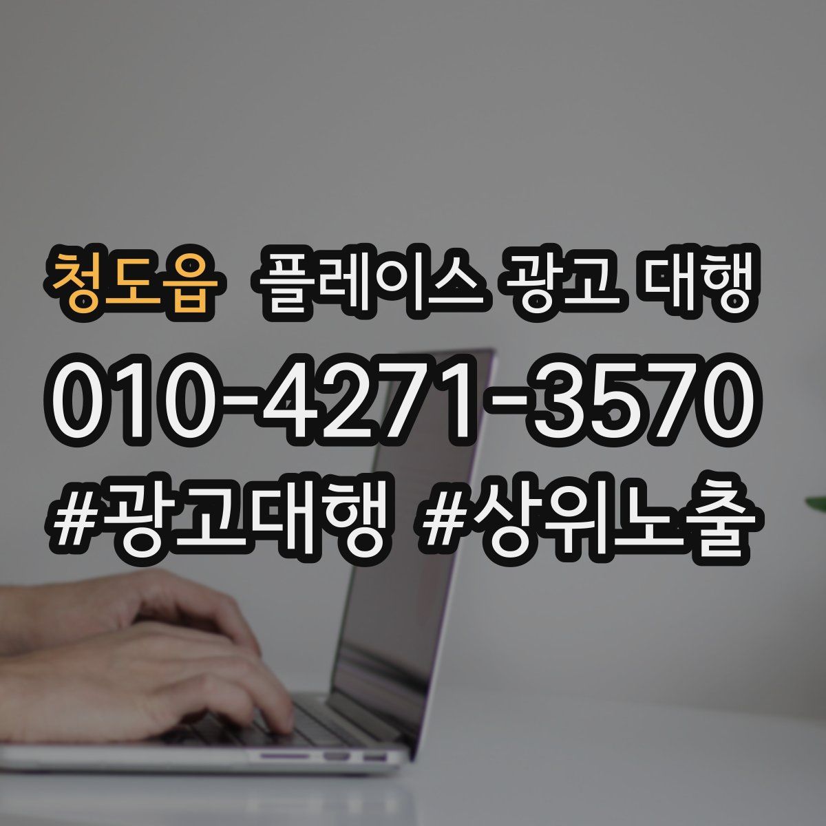 청도읍 플레이스 광고 대행