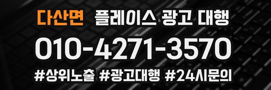 다산면 플레이스 광고 대행