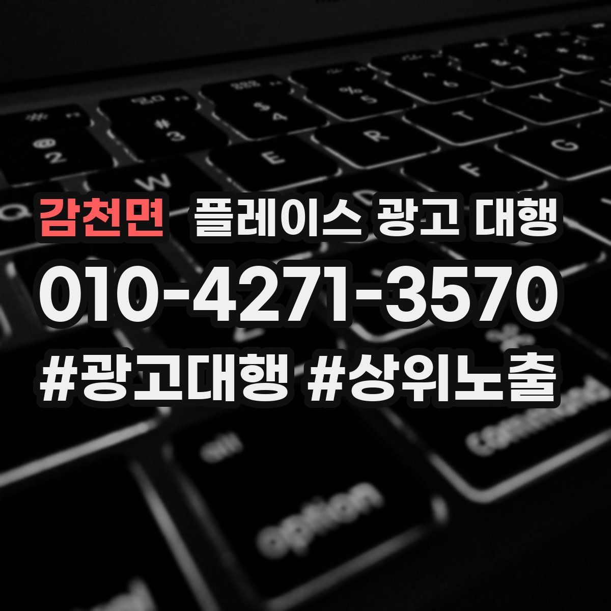 감천면 플레이스 광고 대행