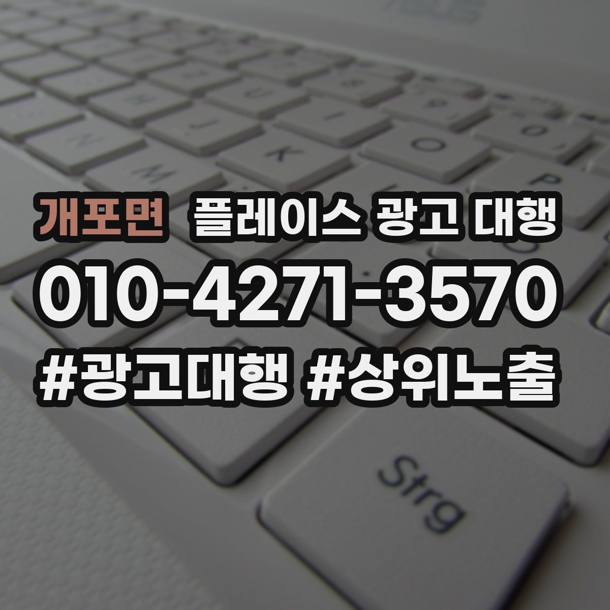 개포면 플레이스 광고 대행