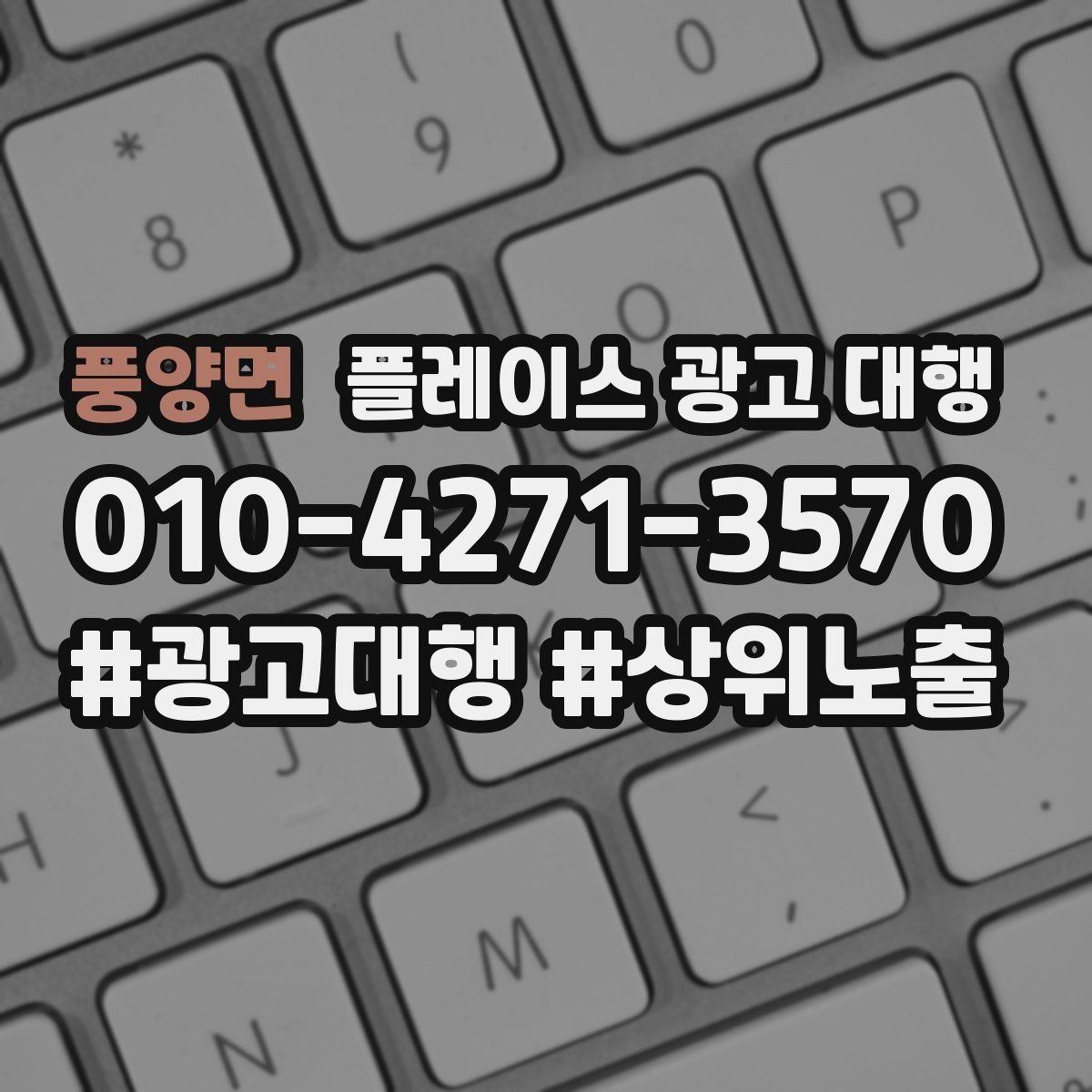풍양면 플레이스 광고 대행 지역 고객 반응을 높이는 방법