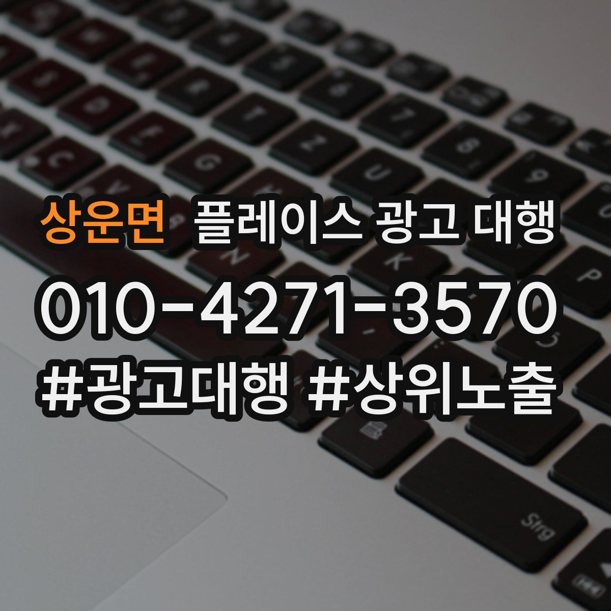 상운면 플레이스 광고 대행
