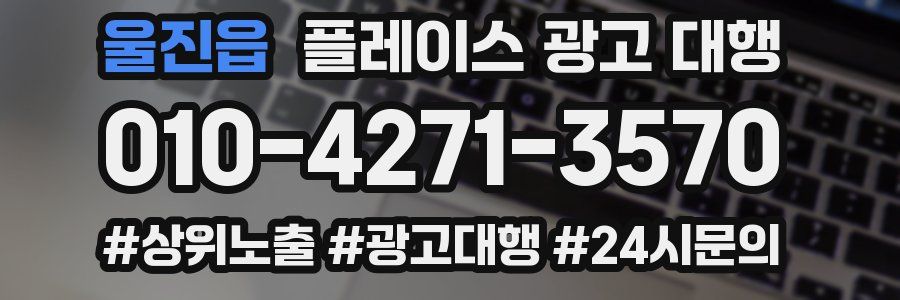 울진읍 플레이스 광고 대행