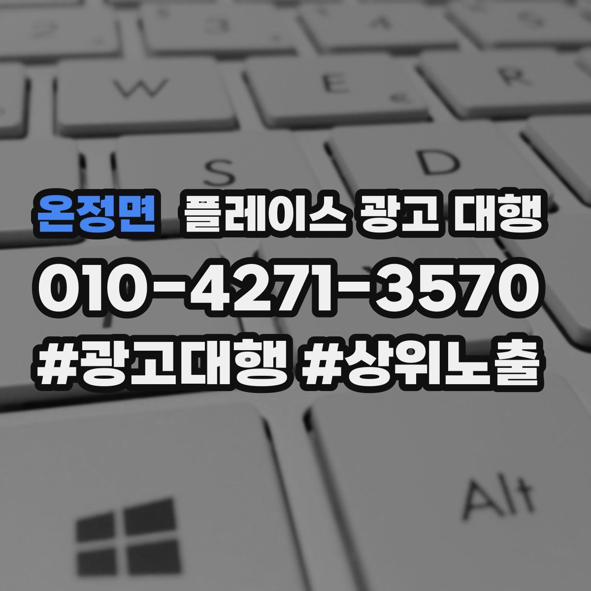 온정면 플레이스 광고 대행