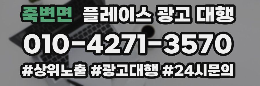 죽변면 플레이스 광고 대행