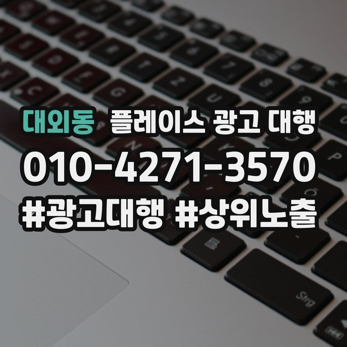 대외동 플레이스 광고 대행