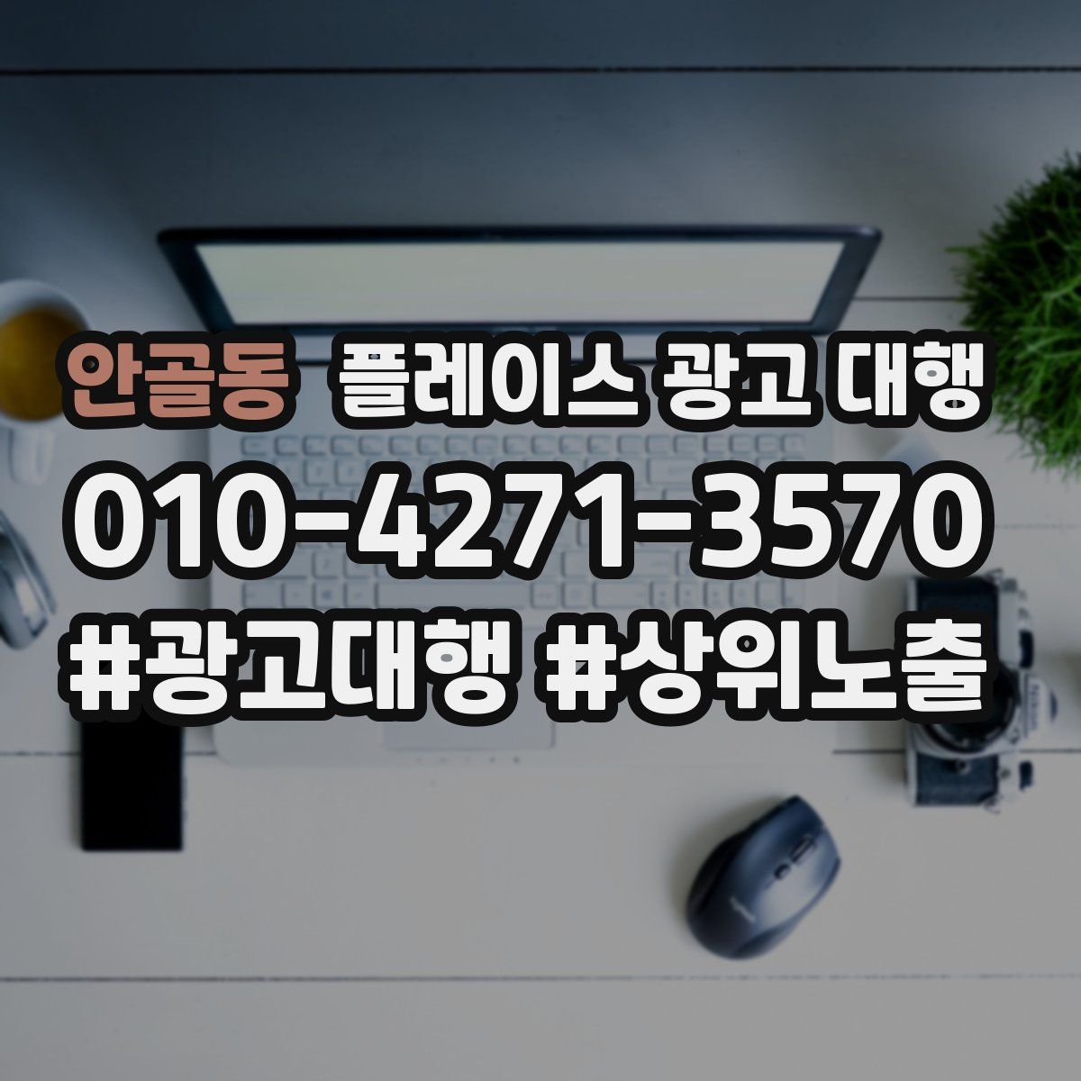 안골동 플레이스 광고 대행