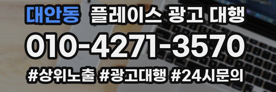 대안동 플레이스 광고 대행