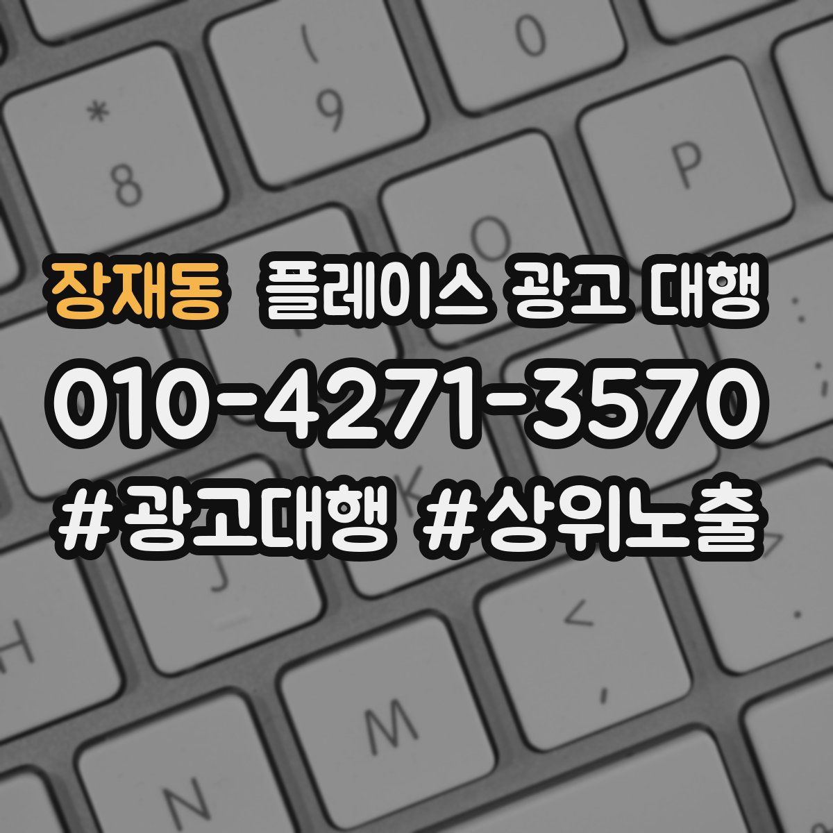 장재동 플레이스 광고 대행