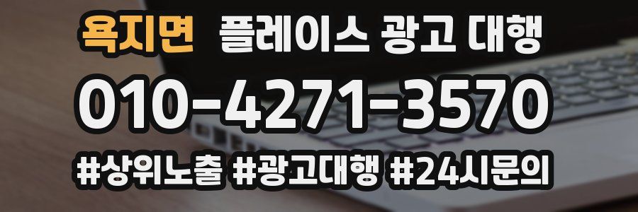 욕지면 플레이스 광고 대행