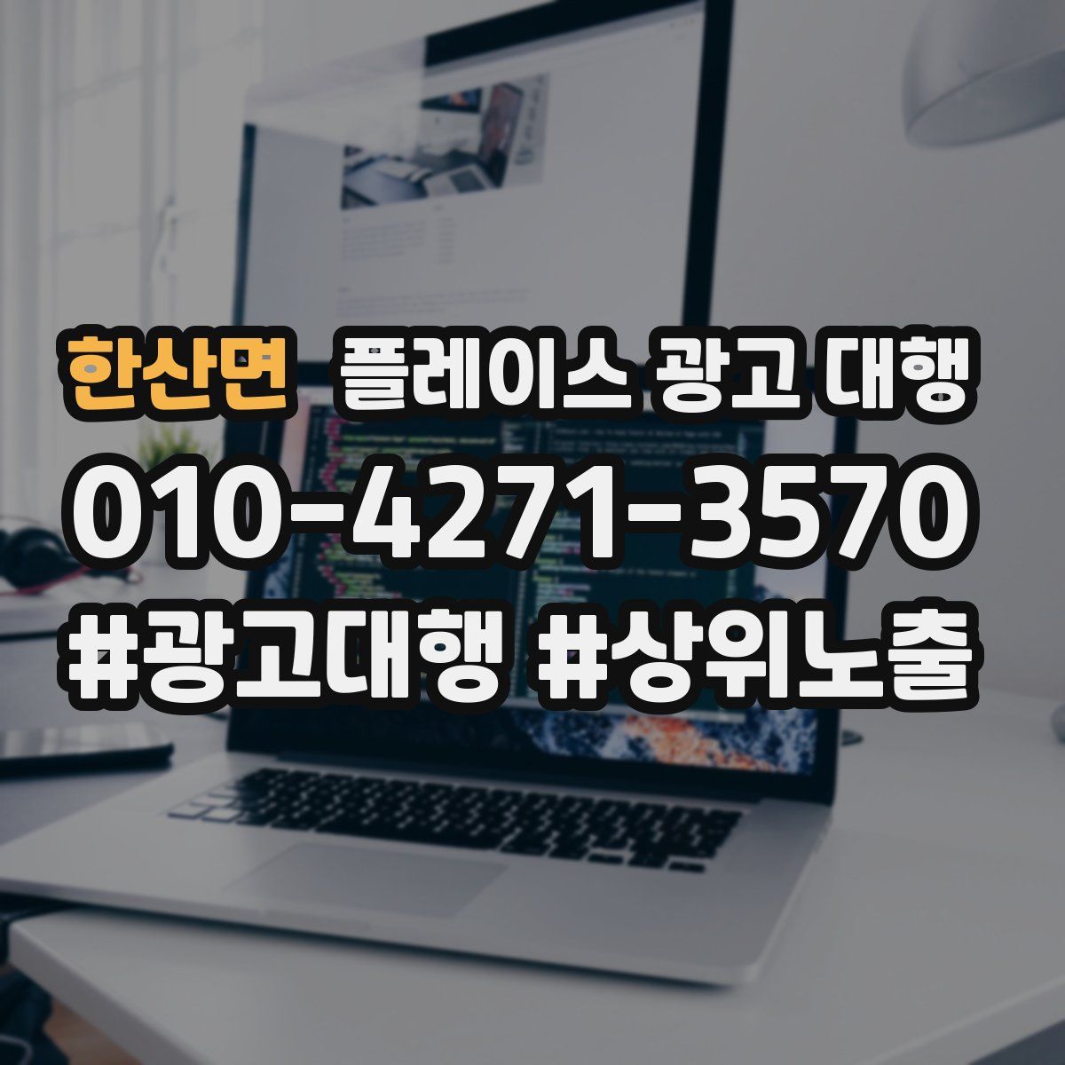 한산면 플레이스 광고 대행