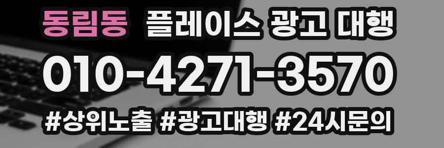 동림동 플레이스 광고 대행