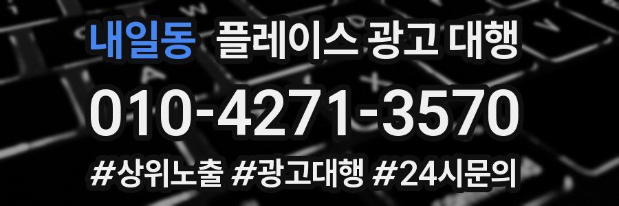 내일동 플레이스 광고 대행