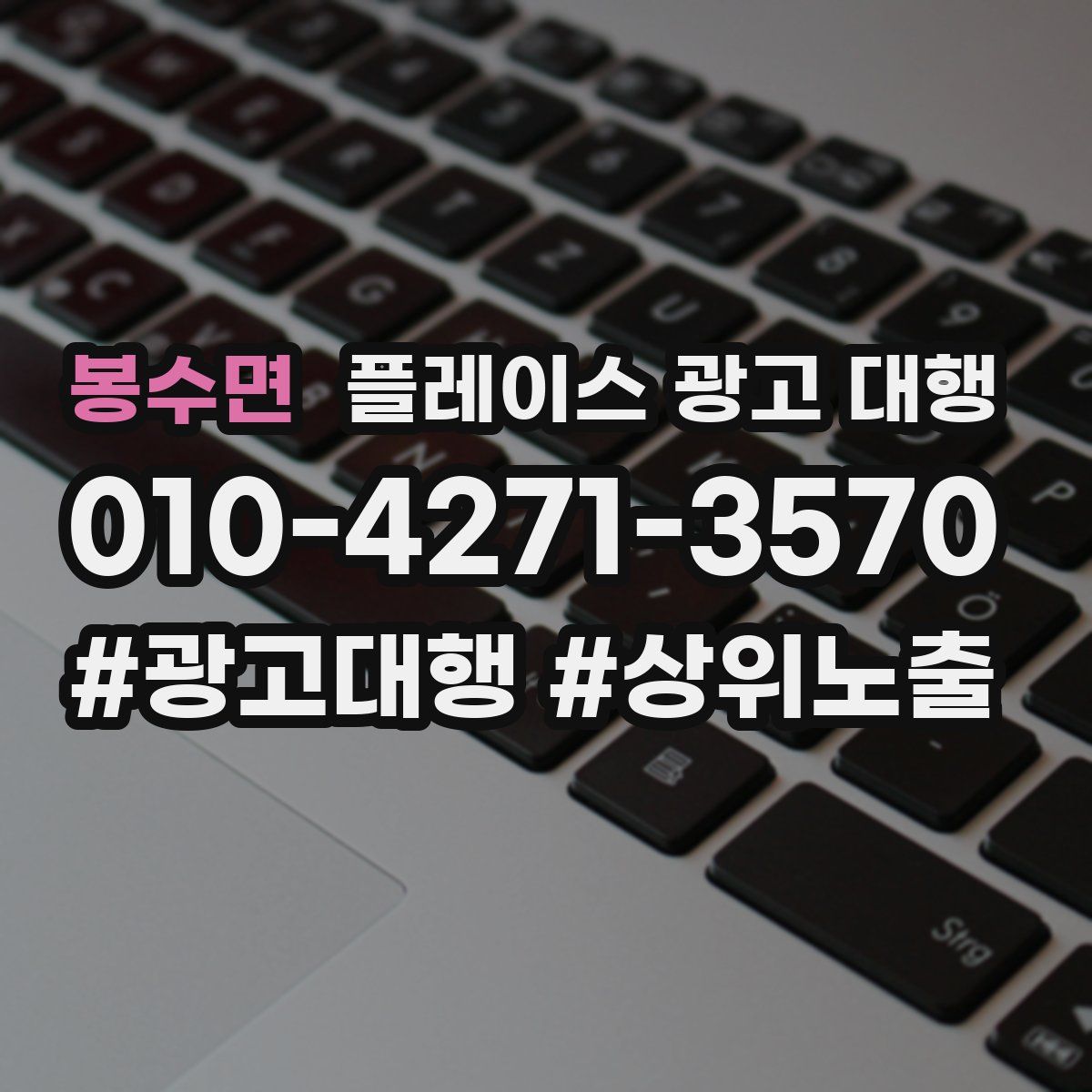 봉수면 플레이스 광고 대행