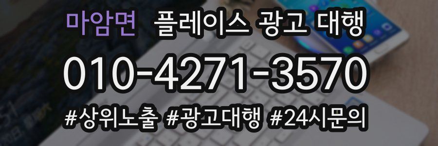 마암면 플레이스 광고 대행