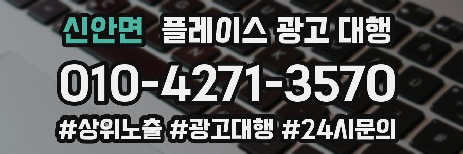 신안면 플레이스 광고 대행