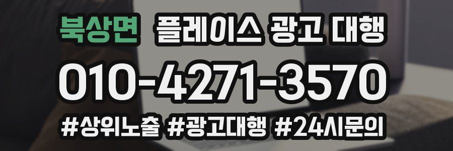 북상면 플레이스 광고 대행
