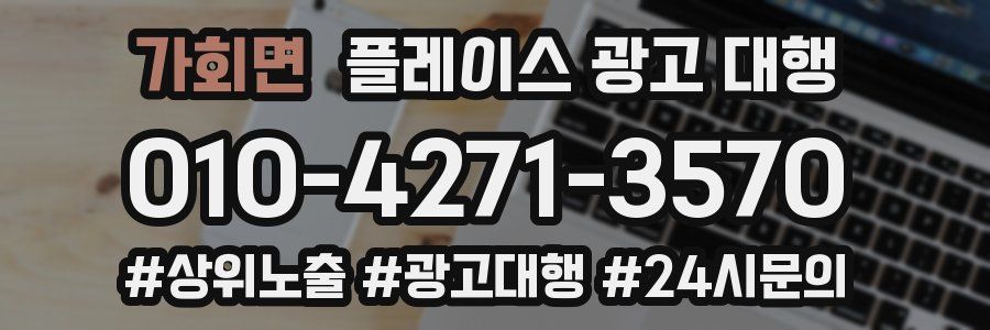 가회면 플레이스 광고 대행