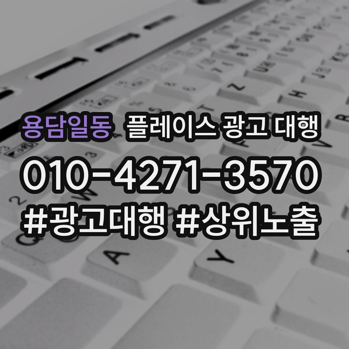 용담일동 플레이스 광고 대행
