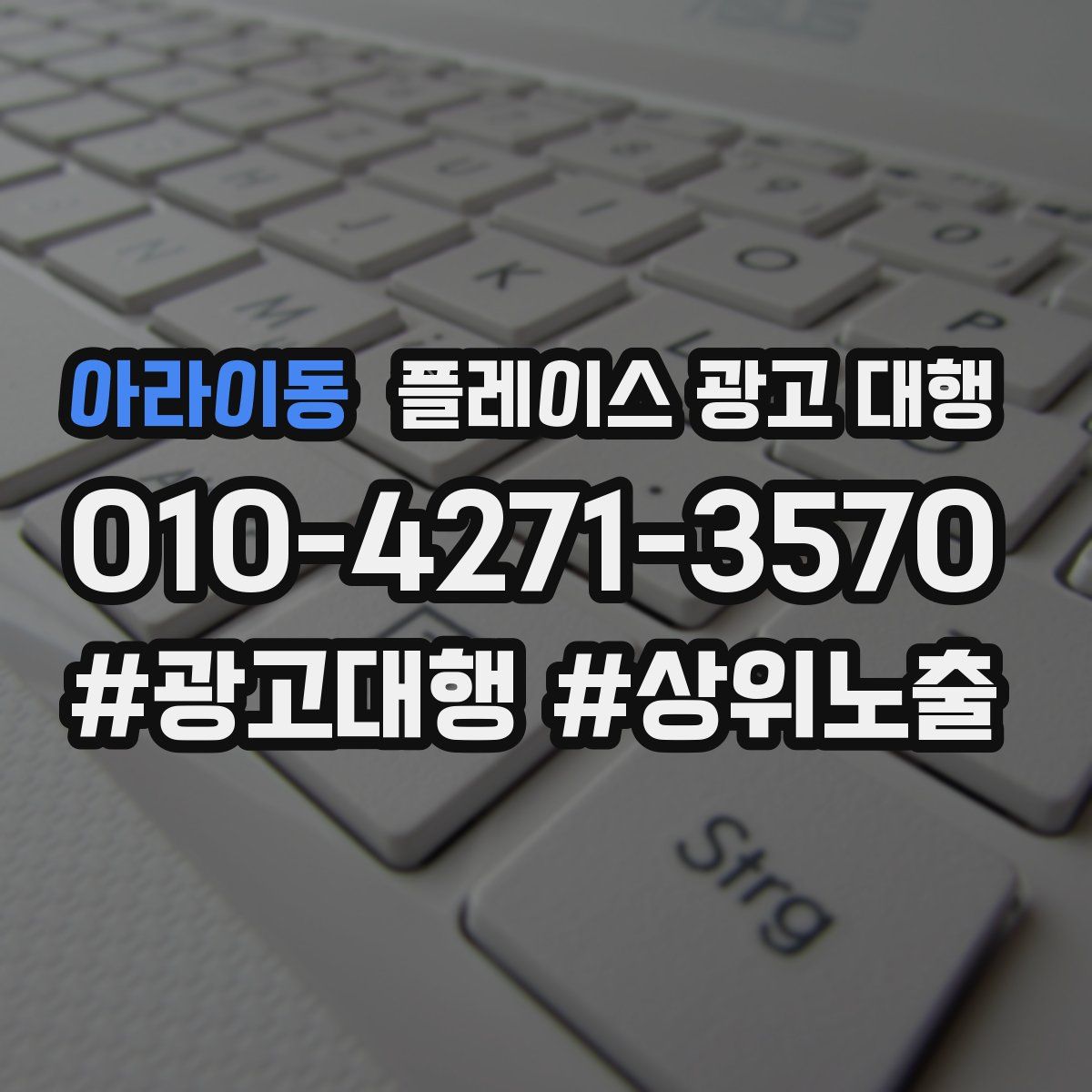아라이동 플레이스 광고 대행