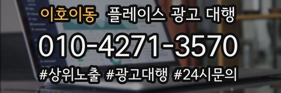 이호이동 플레이스 광고 대행
