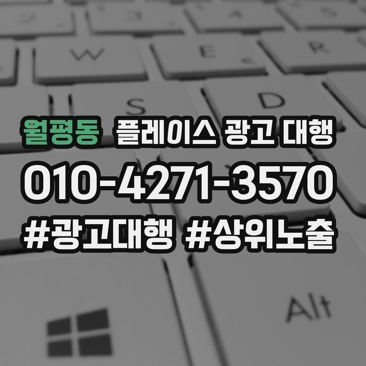 월평동 플레이스 광고 대행