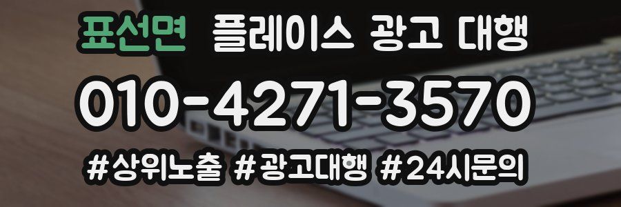 표선면 플레이스 광고 대행