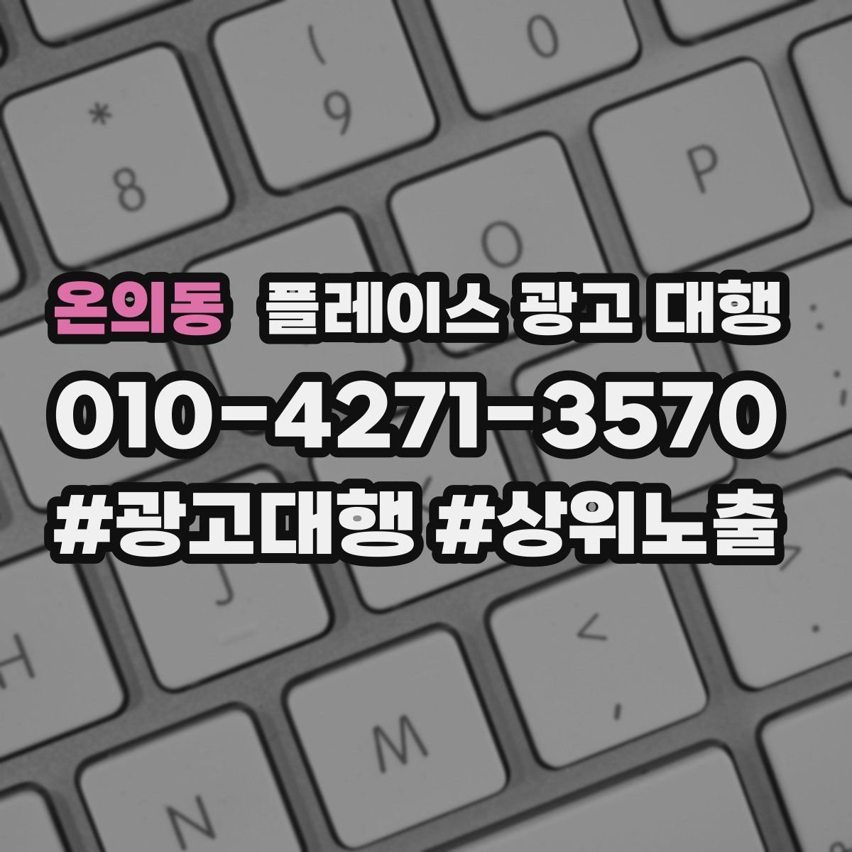온의동 플레이스 광고 대행