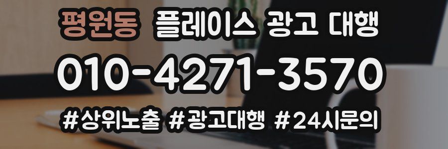 평원동 플레이스 광고 대행