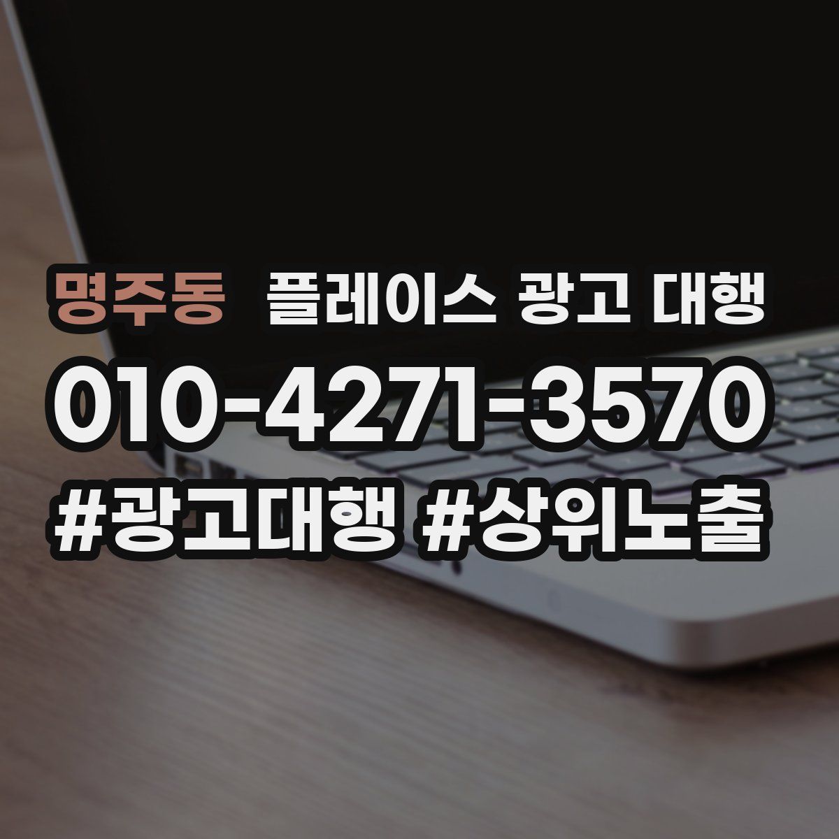 명주동 플레이스 광고 대행