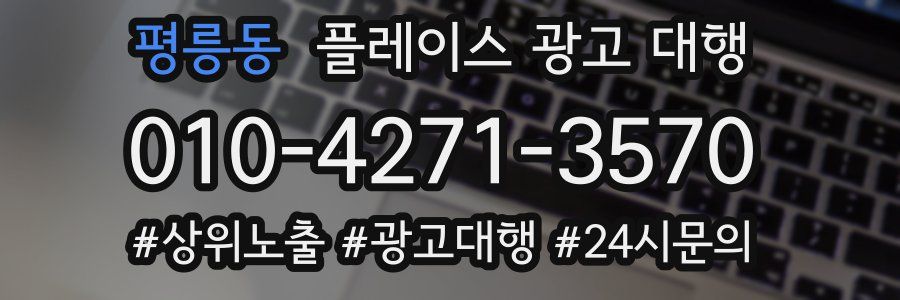 평릉동 플레이스 광고 대행