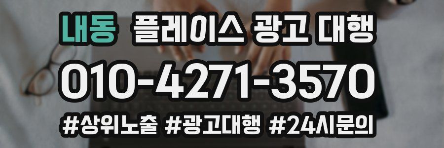 내동 플레이스 광고 대행