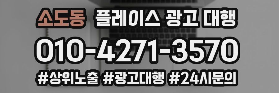 소도동 플레이스 광고 대행