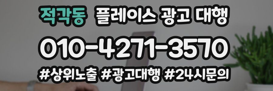 적각동 플레이스 광고 대행
