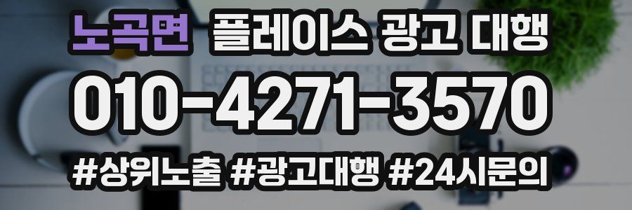 노곡면 플레이스 광고 대행