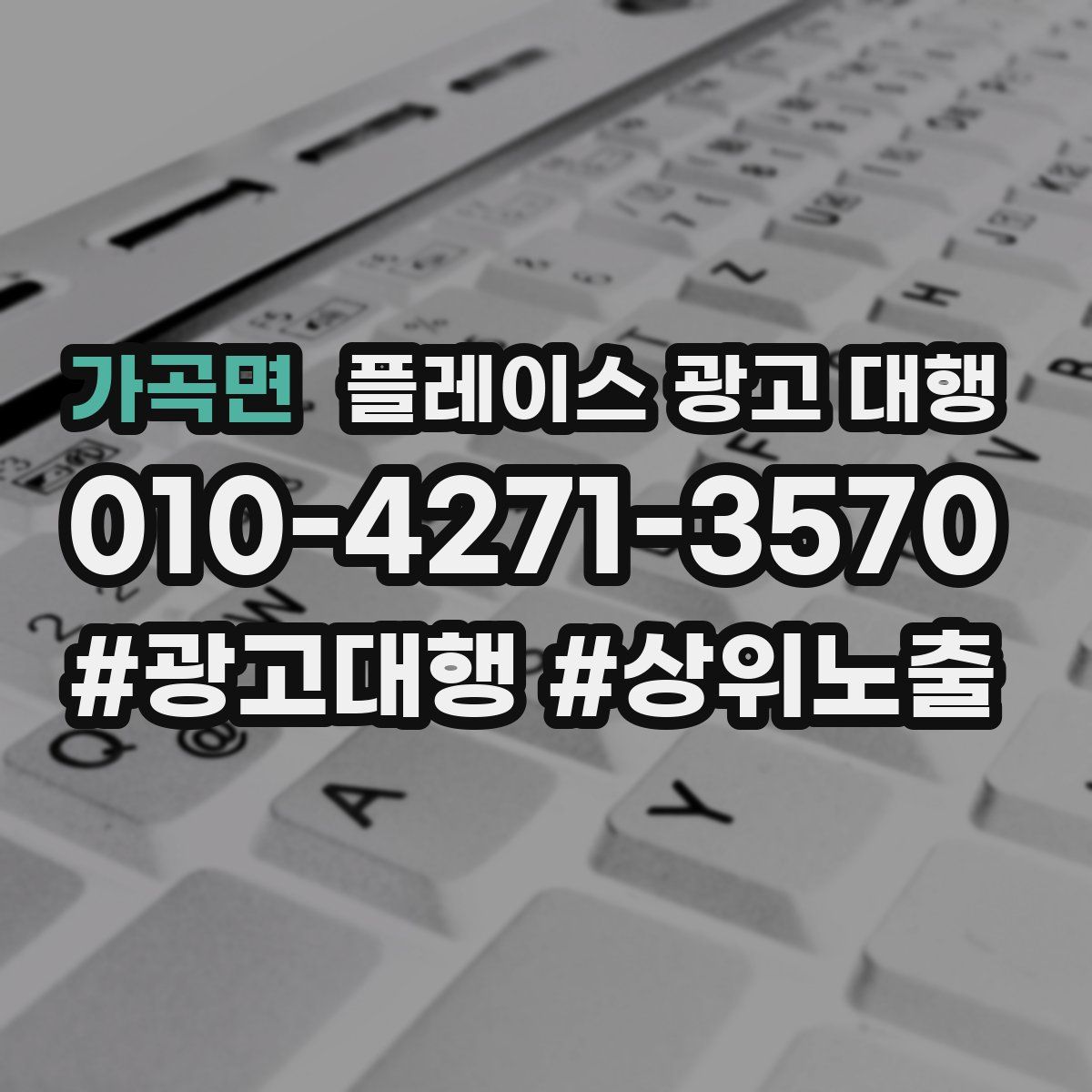 가곡면 플레이스 광고 대행