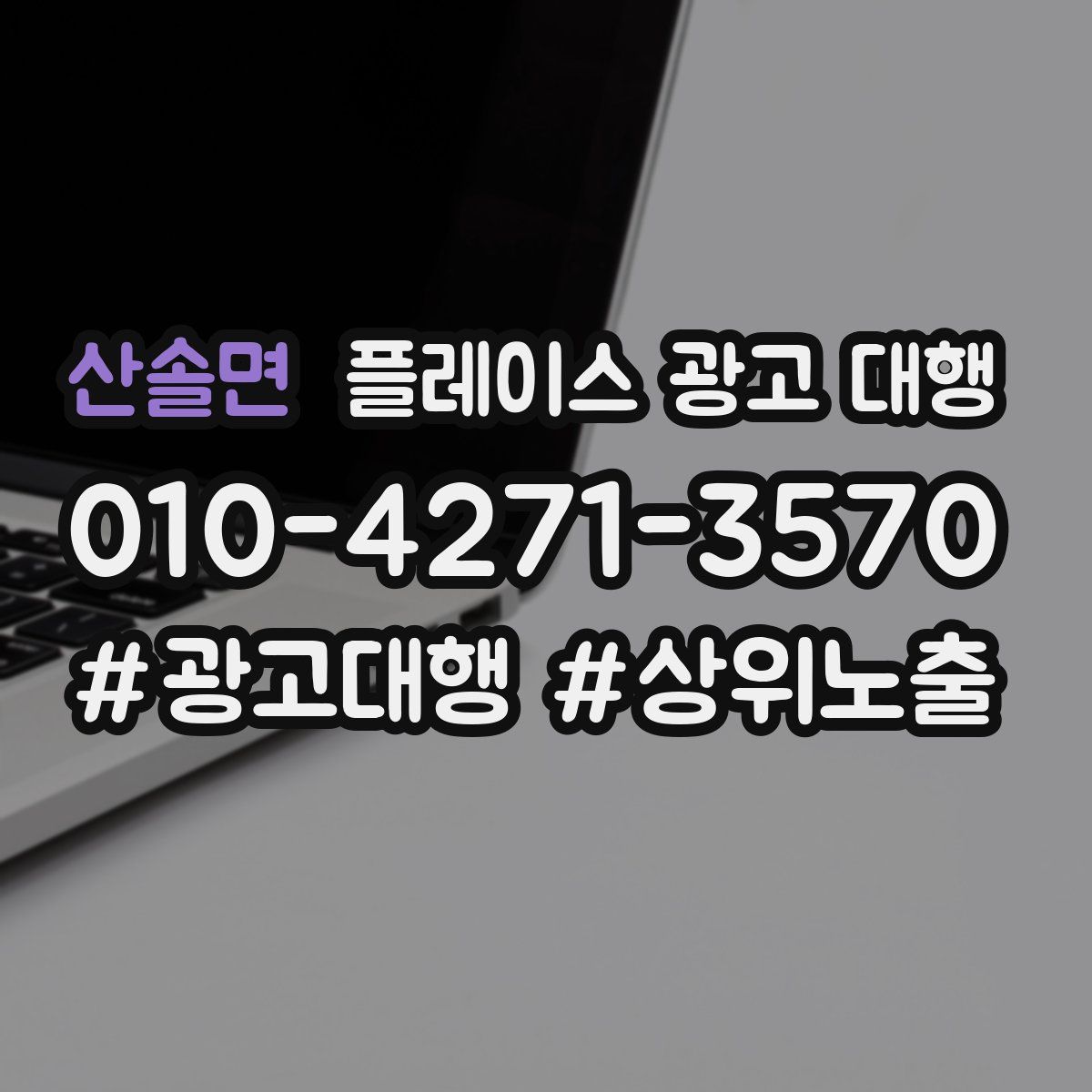 산솔면 플레이스 광고 대행