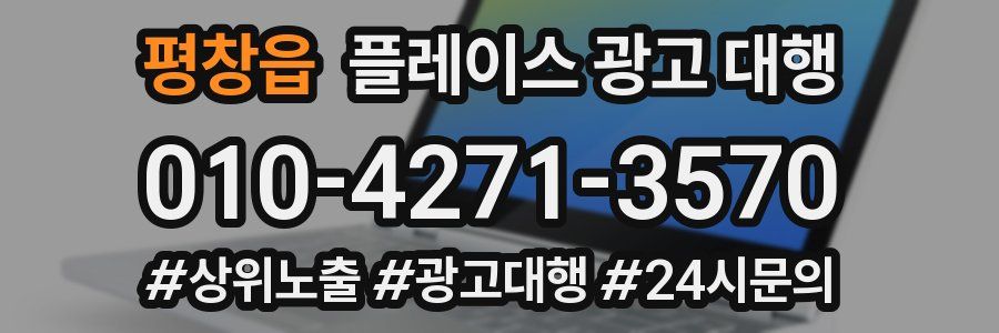 평창읍 플레이스 광고 대행