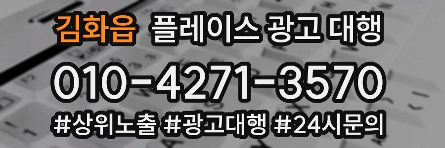 김화읍 플레이스 광고 대행